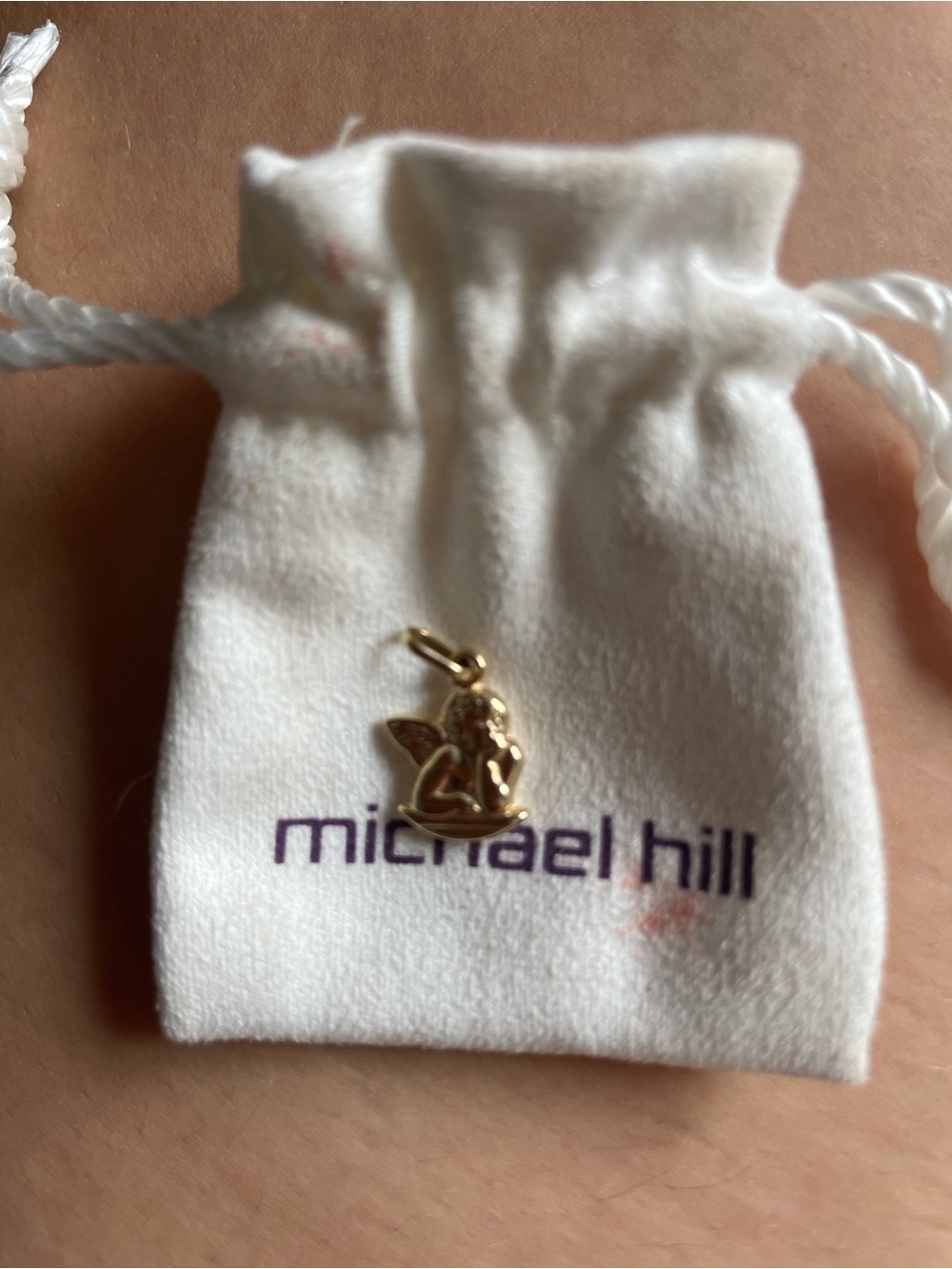 Michael Hill Angel/Cupid 10K Pendent